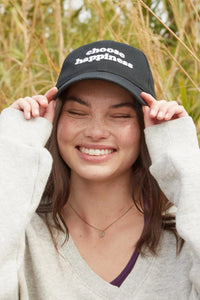 Spiritual Gangster Happiness Dad Hat vintage black at Yoga Republik authorized reseller Bali Indonesia